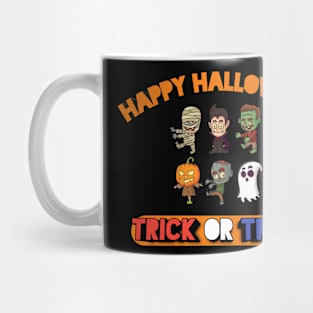 Halloween Characters Collection Mug